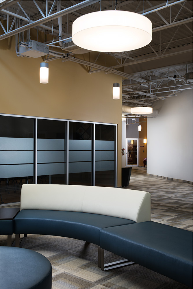 Office interior photography for lighting designer in Kitchener - office photographer