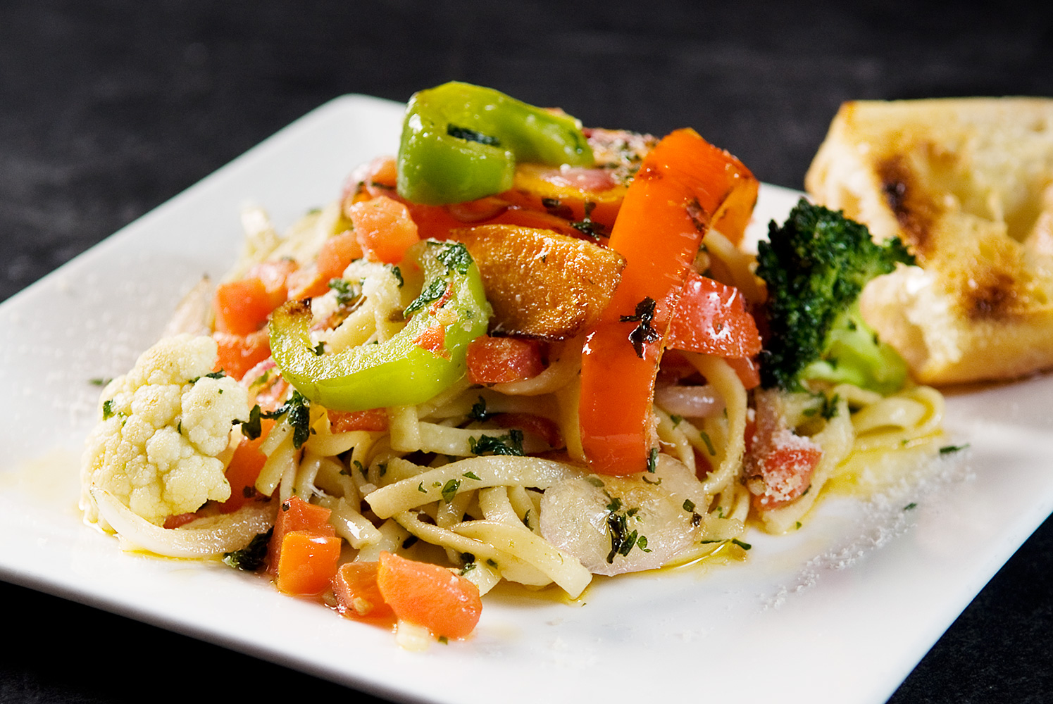 al dente restaurant brantford vegetable pasta dish