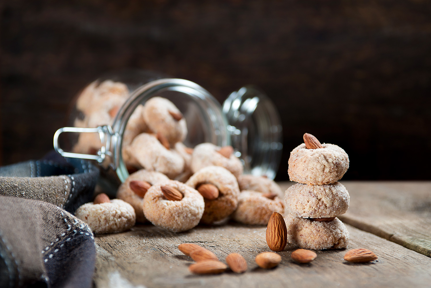 amaretti cookies - cook book photographer