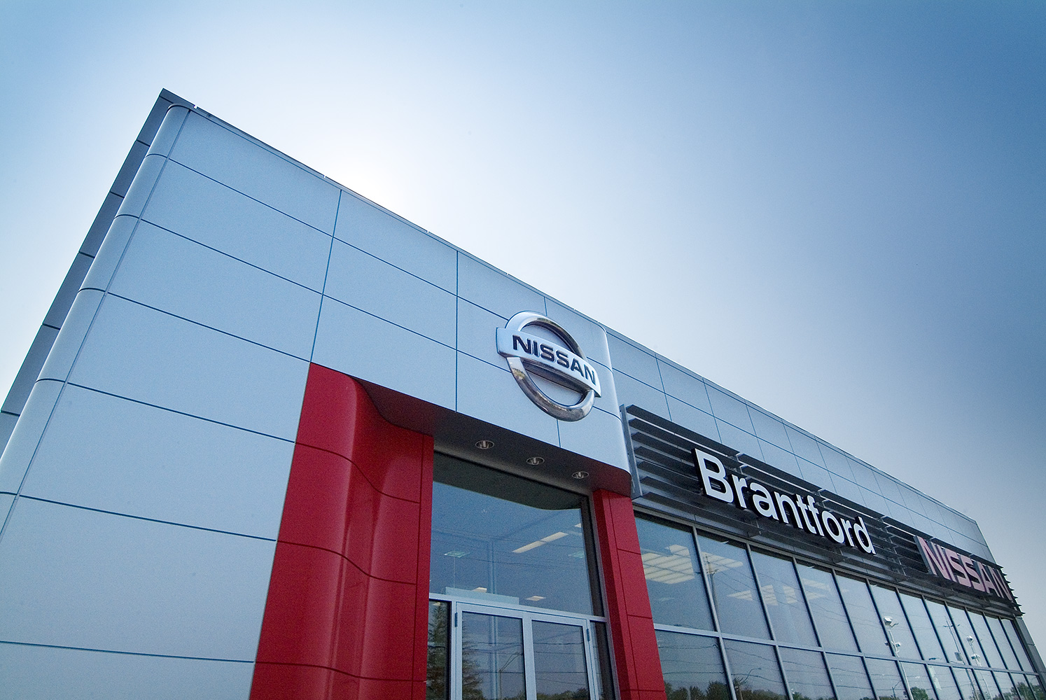 commercial building exterior photography