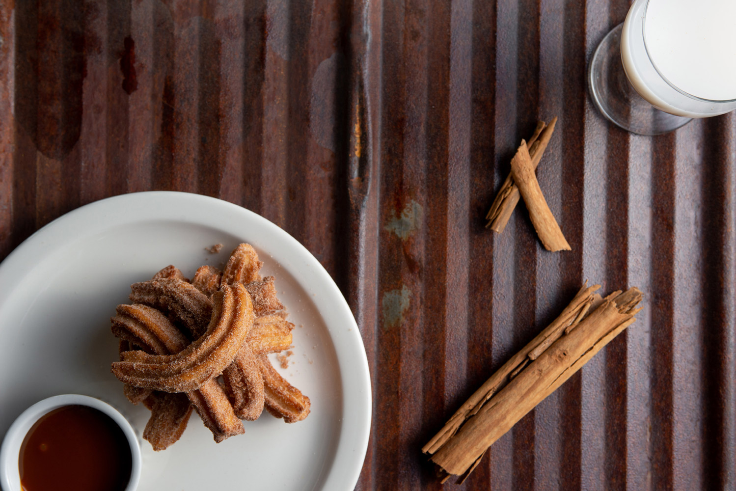 churros at pepe and lelas in burlington ontario