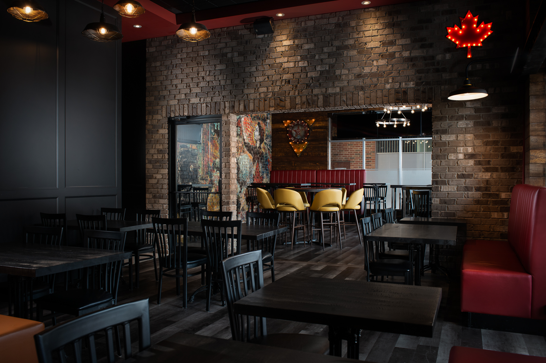 interior of hudson public in brantford