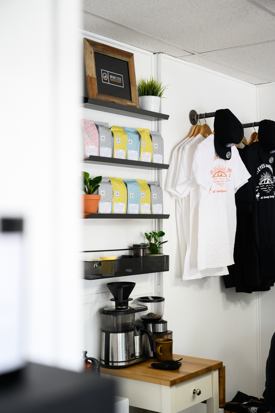 Natural light interior photography for barber shop in brantford ontario